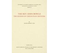 Ralph Merritt Cox The Rev. John Bowle (Tascabile)