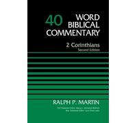 Ralph P. Martin 2 Corinthians, Volume 40 (Copertina rigida)