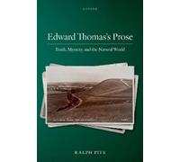 Ralph Pite Edward Thomas's Prose (Copertina rigida)