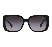 Ralph Ra 5298u Occhiali Da Sole Donna Nero Geometrico Grigio 55mm