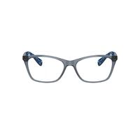 Ralph Lauren Donna RA7071 6136 Montature da vista Iniettato Blu Trasparente Cat Eye Normale