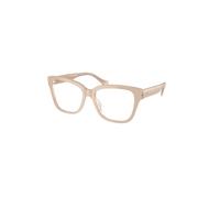 Ralph Lauren Donna RA7162U 6063 Montature da vista Acetato Beige Trasparente Squadrata Normale