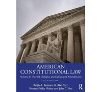 Ralph Rossum G. Alan Tarr Vincent Phillip Munoz J American Constitu (Tascabile)