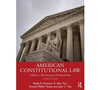 Ralph Rossum G. Alan Tarr Vincent Phillip Munoz J American Constitu (Tascabile)