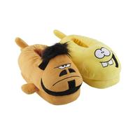 Ralph Ruthe Pantofole - Pinne di peluche 3D: Sting & Barry Slipper Pantofole con pesci, multicolore, 41/43 EU