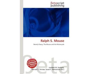Ralph S. Mouse: Beverly Cleary, The Mouse and the Motorcycle