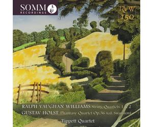 Ralph Vaughan Wil Ralph Vaughan Williams: String Quartets 1 & 2/Gustav Hols (CD)