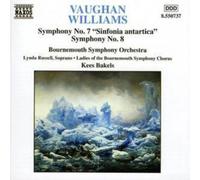 Ralph Vaughan Williams Sinfonia Antartica & Symphony No. 8 (CD) Album
