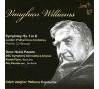 Ralph Vaughan Williams Symphony No. 5 in D, Dona Nobis Pacem (CD) Album