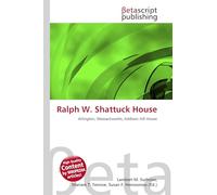 Ralph W. Shattuck House: Arlington, Massachusetts, Addison Hill House
