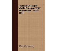 Ralph Waldo Eme Journals Of Ralph Waldo Emerson, With Annotations - (Tascabile)