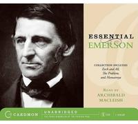 Ralph Waldo Emerson Essential Emerson (Audio)