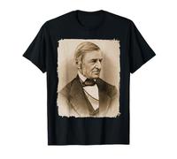 Ralph Waldo Emerson, Famous American Abolitionist And Poet Maglietta