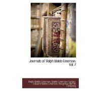 Ralph Waldo Emerson Waldo Emer Journals of Ralph Waldo Emers (Copertina rigida)