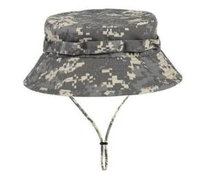 RALSPEC ACU Cappello da pescatore mimetico urbano digitale mimetico bush giungla tesa corta esercito britannico cappello da sole cadetto MTP Airsoft Boonie, Grigio, S/L