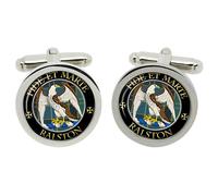 Ralston Clan Scozzese Gemelli IN Cromo Scatola