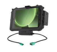 RAM Alimentato Sostegno per Samsung Tab Attivo 5, Active3, W/Potenza & Dati Cavi