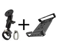 RAM Atv Rail Supporto per IPAD Mini Tutti Versione 1-7 W/Lifeproof, Samsung