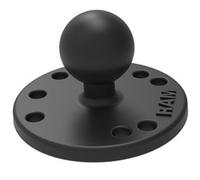 Ram Mount AMPS-3/AMPS-4, adattatore a sfera male Nero