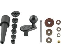 RAM-B-342 BASE ATTACCO STELO FORCELLA MOTO CON SFERA DA 1" BMW S 1000 RR 2012