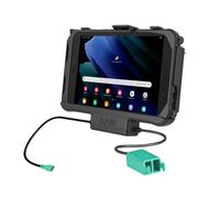 RAM Car Mount Dual USB Dock Alimentato per Samsung Tab Active2/3/5, Usato