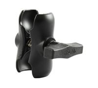 RAM Corto Doppio Presa Braccio per 1.5 " Sfere ; RAM-201U-B