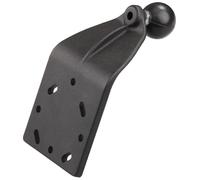 RAM Curvo Estensione Base Adattatore Con 1 " Sfera per Garmin GPS Map 295, Altri