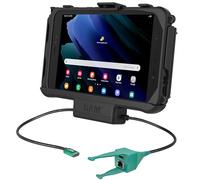 RAM - Dock USB C + dati USB-A e RJ45 per Samsung Tab Active5 e 3