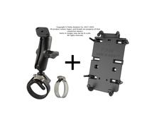 RAM Impugnatura Facile Telefono Mount-Large Handlebars-Galaxy S23 S24 S25 +