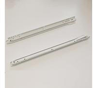 Ram Industrie - 79 - Coppia di Guide Scorrevoli a Rullo per Cassetti (350 mm, Marrone)