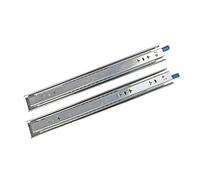 RAM INDUSTRIE - LE58 - Coppia di Guide Telescopiche con Blocco in Chiusura e Apertura (900 mm), Montaggio Laterale, Portata 80 kg, Estrazione Totale, 1 Coppia (2 guide)