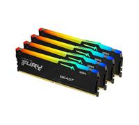 Kingston Technology FURY Beast 128 GB 5200 MT/s DDR5 CL40 DIMM (Kit da 4 moduli) RGB XMP