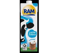 Ram Latte Intero, Latte Intero UHT, Formato Brik da 1 Litro, Confezione da 3
