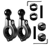 Ram Mount Accessori Moto Sfera Supporto Universale Porta Cellulare per Scooter Compatibile Supporto Smartphone Portacellulare per Sportiva Moto Bici Impermeabile 2 Pzi (17 mm)