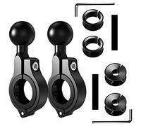 Ram Mount Accessori Moto Sfera Supporto Universale Porta Cellulare per Scooter Compatibile Supporto Smartphone Portacellulare per Sportiva Moto Bici Impermeabile 2 Pzi (25 mm)