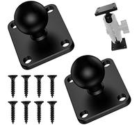 Ram Mount Base Porta Telefono Supporto Cellulare Moto 1 Pollice Ball Mount Base di Montaggio 2 Pzs Quadrata in Alluminio Con 8 Vite Sfera Appoggia Telefono per Bici Per Bicicletta Bici Mtb Moto