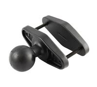 ATTACCO UNPK CLAMP BASE A MORSA Ram Mount RAM-D-247U-4 PER PILASTRINI 10,16 cm