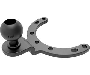 Ram Mount Tank L, supporto a sfera male Nero