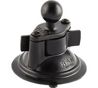 Ram Mount Twist-Lock, supporto a ventosa a sfera male Nero