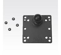 RAM Mounts Base quadrata RAM-246U per monitor LCD Attacco VESA sfera Tipo C 12 cm