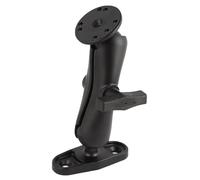 Ram Mounts Base A Superficie Piana Con Doppio Attacco A Sfera