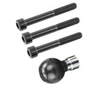 Ram Mounts Base A Testa Supporto Sferica Handlebar Clamp Base With M8 Screws