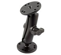 Ram Mounts Braccio Pivot Singolo Universal Double Ball Mount With Two Round Plates B Size Medium