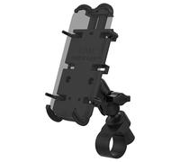 RAM MOUNTS Quick-Grip XL - Supporto per telefono con RAM con cinturino rigido base per manubrio RAP-B-460-A-PD4U per bici e manubrio moto