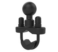 Ram Mounts RAM-B-231ZU, supporto per navigatore da moto, 12,7-31,75 mm, unisex, multiuso, in alluminio, nero