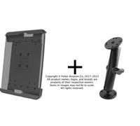 RAM Mounts Supporto Trapano Desktop Tab-Tite per iPad Mini Nero, Braccio Lungo