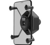 Ram Mounts X-Grip L/Vibe Safe/B Ball, supporto per telefono male Nero