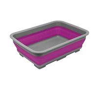 RAM ONLINE Ciotola pieghevole per il lavaggio dell'acqua portatile da 10 litri, ideale per campeggio, roulotte, attività all'aperto, cucina e molto altro ancora, viola 523