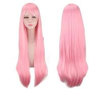 Ram Rem Re La vita in un mondo diverso da zero 80 cm lungo rettilineo rosa blu resistente al calore capelli sintetici Cosplay + cappuccio parrucca gratis Ram