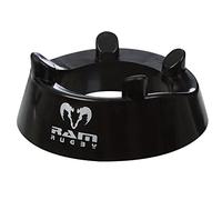 Ram Rugby Tradizionale Tee - Resistente plastica stampata resistente, design stabile a 4 punte per calci di precisione, altezza 4 cm, ideale per allenamenti di rugby e livelli di abilità